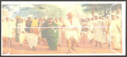 AOP India 2021 Gandhi Mahotsav set of 8 special covers with labels
