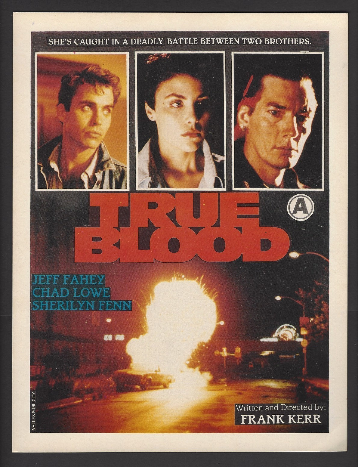 Hollywood Publicity cards for India – Action movies