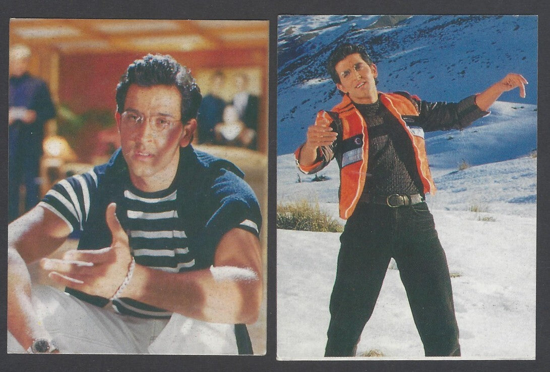 AOP India Bollywood 2001-4  Pocket Calender - HRITHIK ROSHAN (24)
