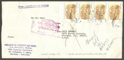AOP India RTS Returned To Sender recent covers (9)
