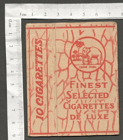 AOP India vintage cigarette packet BEAR'S SPECIALS
