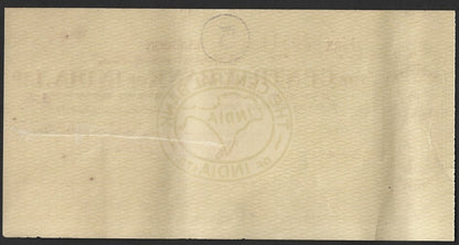 Burma Central Bank of India, RANGOON vintage cheque check