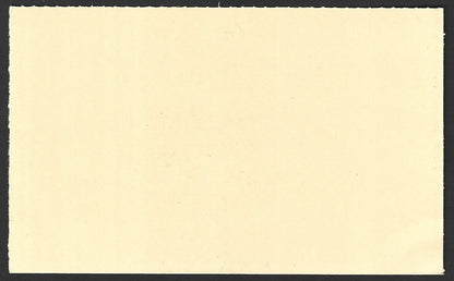 India 25p Gandhi Meghdoot postal card - MAJOR misplaced printing error