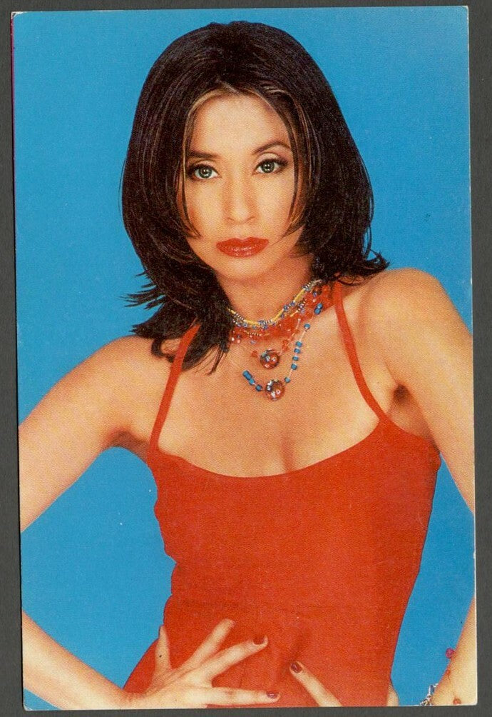 AOP India Bollywood vintage postcard URMILA MATONDKAR