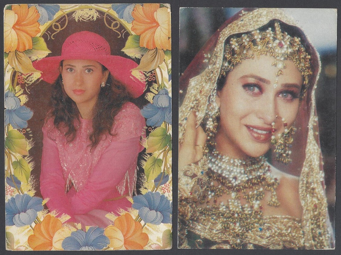 AOP India vintage Bollywood postcard collection KARISHMA KAPOOR (7)