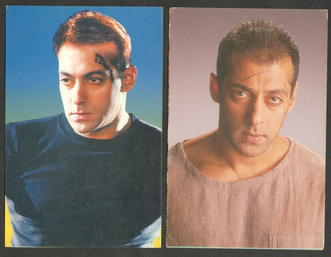 India Bollywood vintage postcards SALMAN KHAN (4)