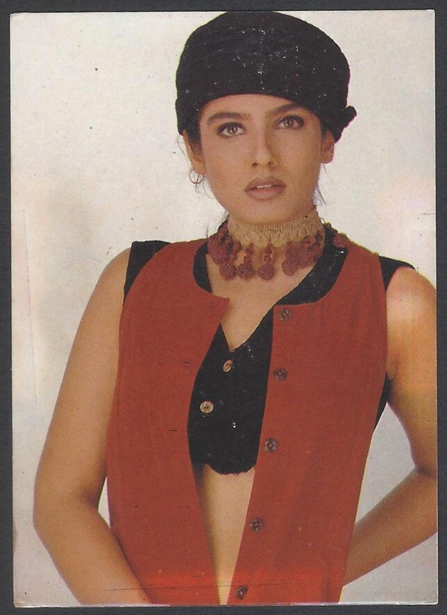 AOP2 India Bollywood 1996-1997 Pocket Calendar - Raveena Tandon