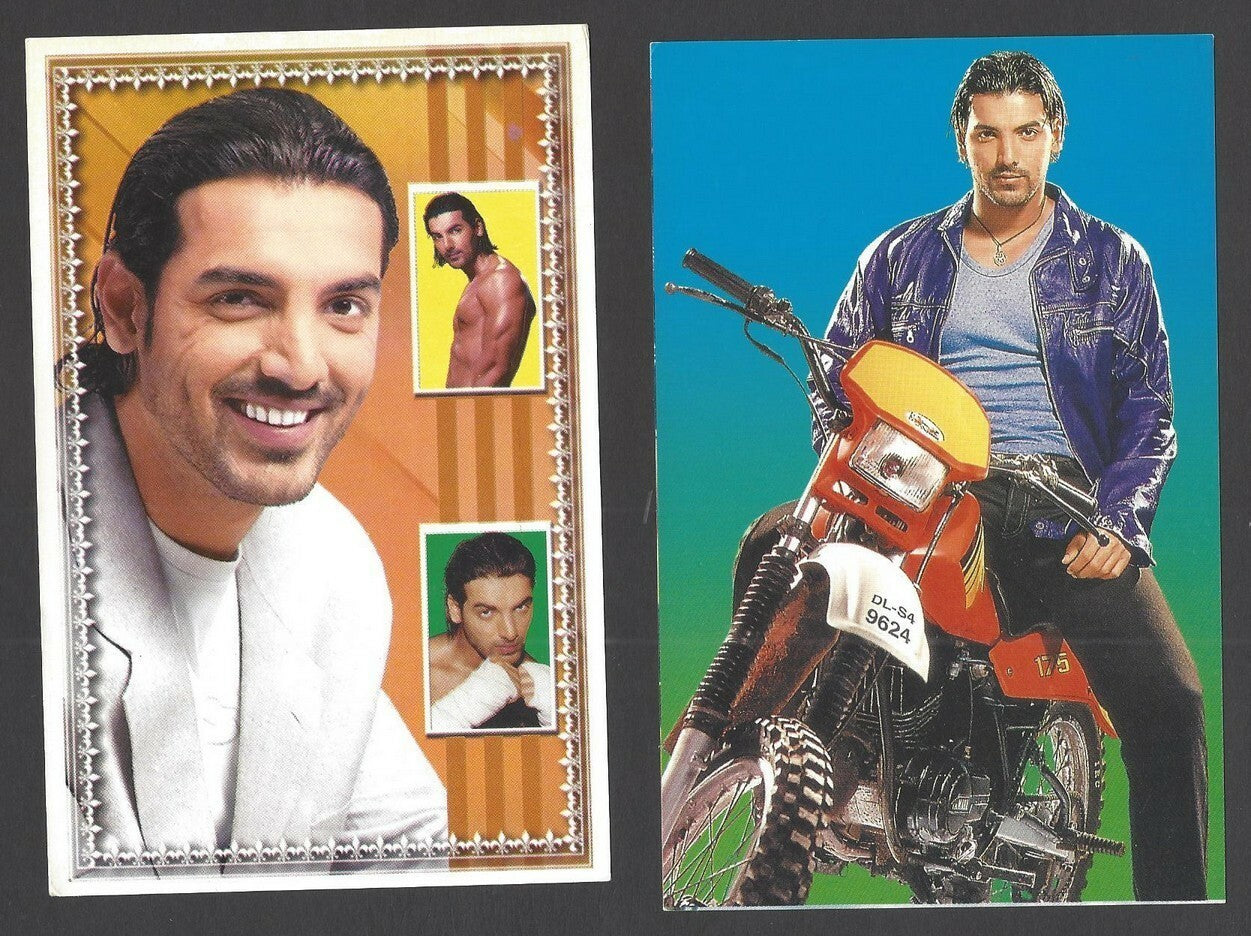 India Bollywood postcard John Abraham (16)