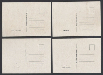 India Hyderabad vintage set of 10 miniature postcards