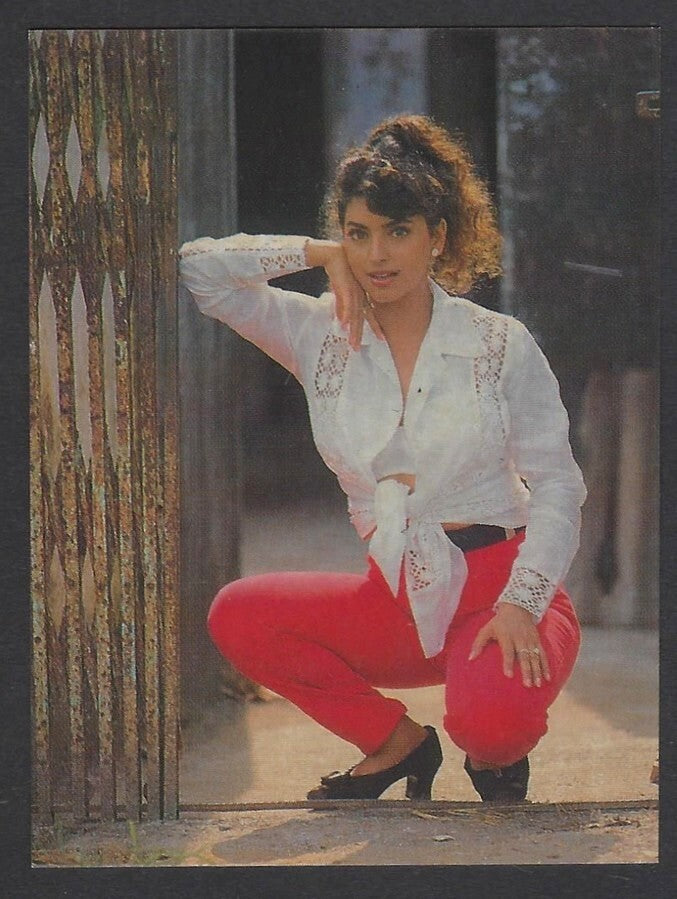 AOP Bollywood India promotional pocket calendar 1996-1997 JUHI CHAWLA