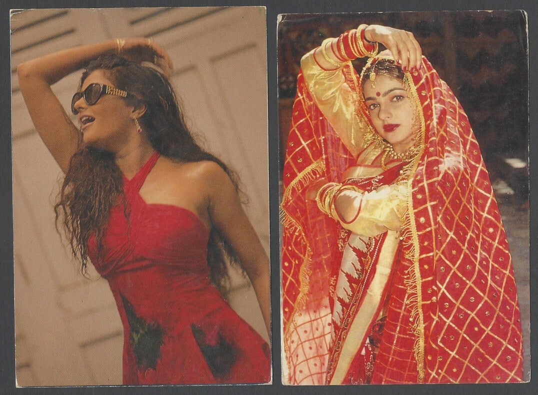 India Bollywood vintage postcards MAMTA KULKARNI (5)