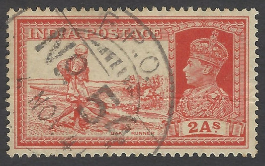 India KGVI 1937 2a canc Indian Army FPO 54 Ahwaz 4 NOV 41
