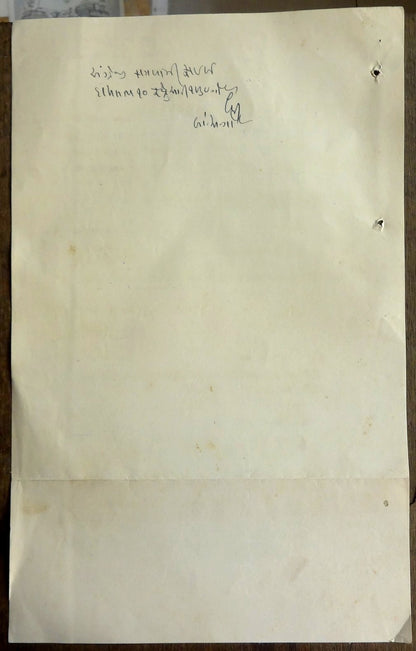 India 1939 PLASTEX RUBBER CEMENT advertisement folder & price lists
