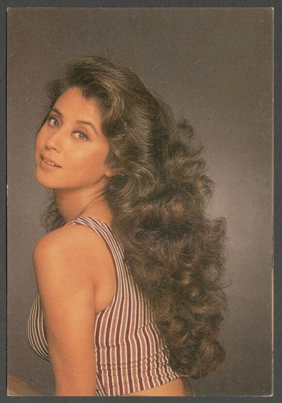 AOP India Bollywood vintage postcard URMILA MATONDKAR