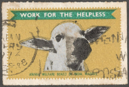 AOP India Animal Welfare Board WORK FOR THE HELPLESS label 