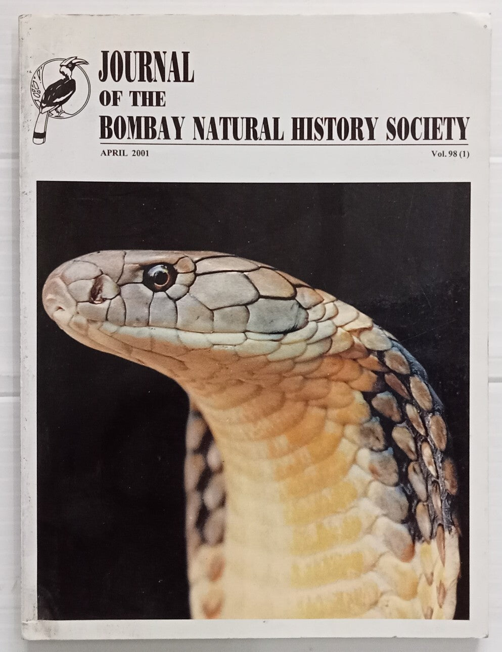 AOP India JOURNAL OF THE BOMBAY NATURAL HISTORY SOCIETY April 2001
