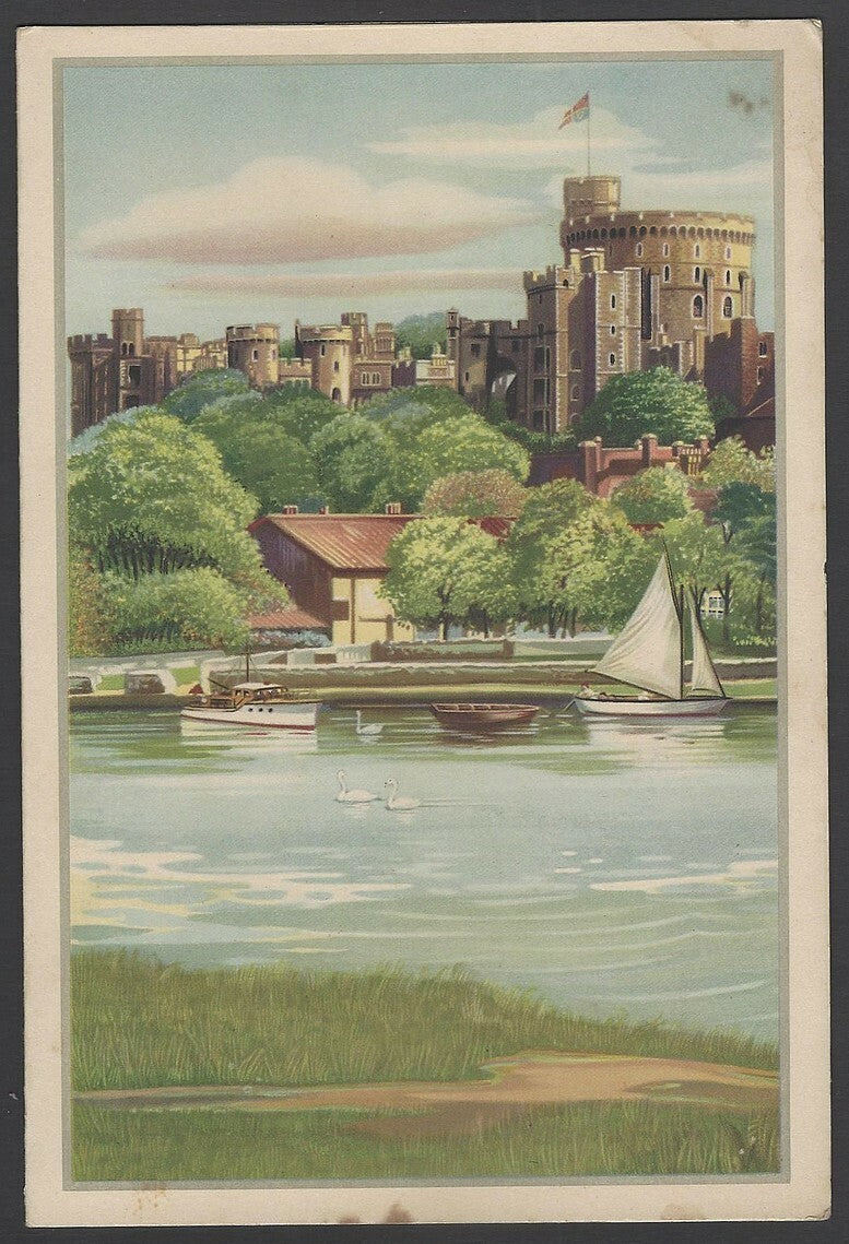 B.I. British India Line Royal Residences menu cards (6)