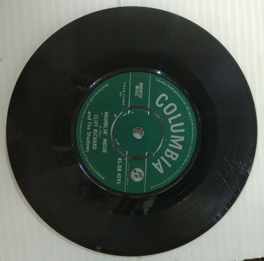 CLIFF RICHARD & The Shadows 45rpm Polydor India record