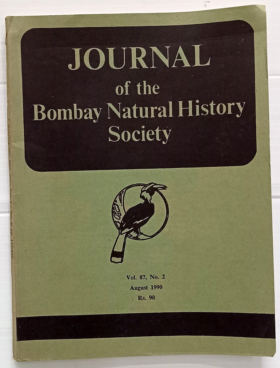 AOP India JOURNAL OF THE BOMBAY NATURAL HISTORY SOCIETY August 1990