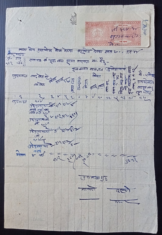 India Bundi State Court Fees on Petition Papers (3)