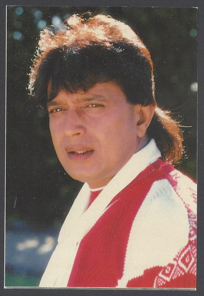 AOP India vintage Bollywood postcard MITHUN CHAKROBORTY
