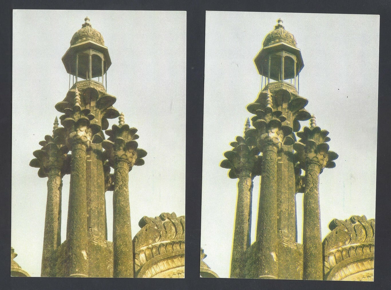 AOP India Taj Mahal Hotel, Lucknow set of 8 souvenir postcards