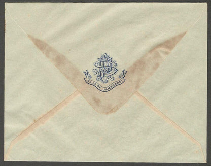 AOP India RAJA OF JAMKHANDI State herald crested envelope