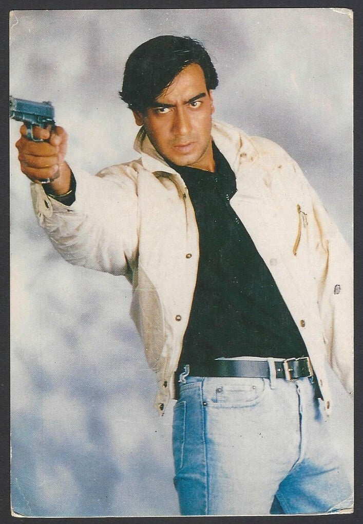 AOP India Bollywood vintage postcard AJAY DEVGAN