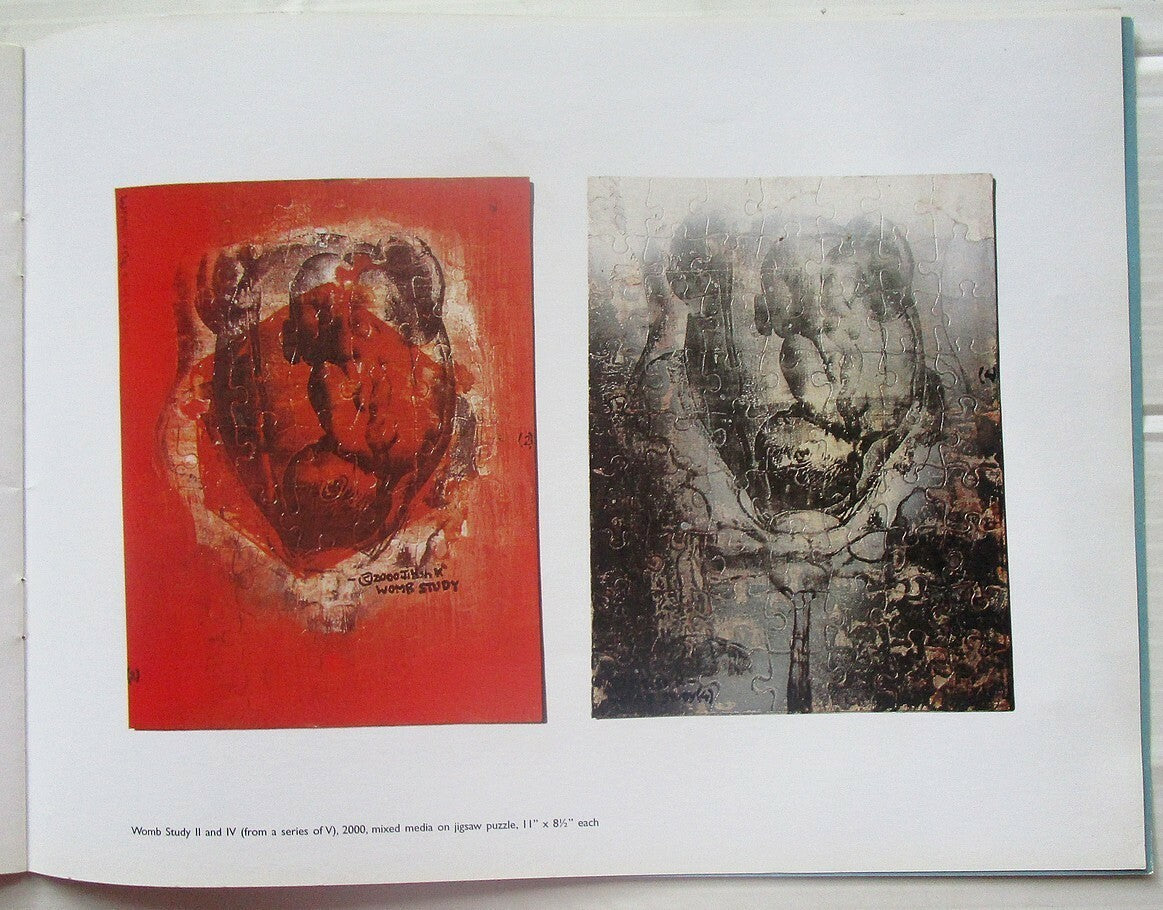 India Contemporary Art JITISH KALLAT 2000-2001 Exhibition souvenir 8 pages