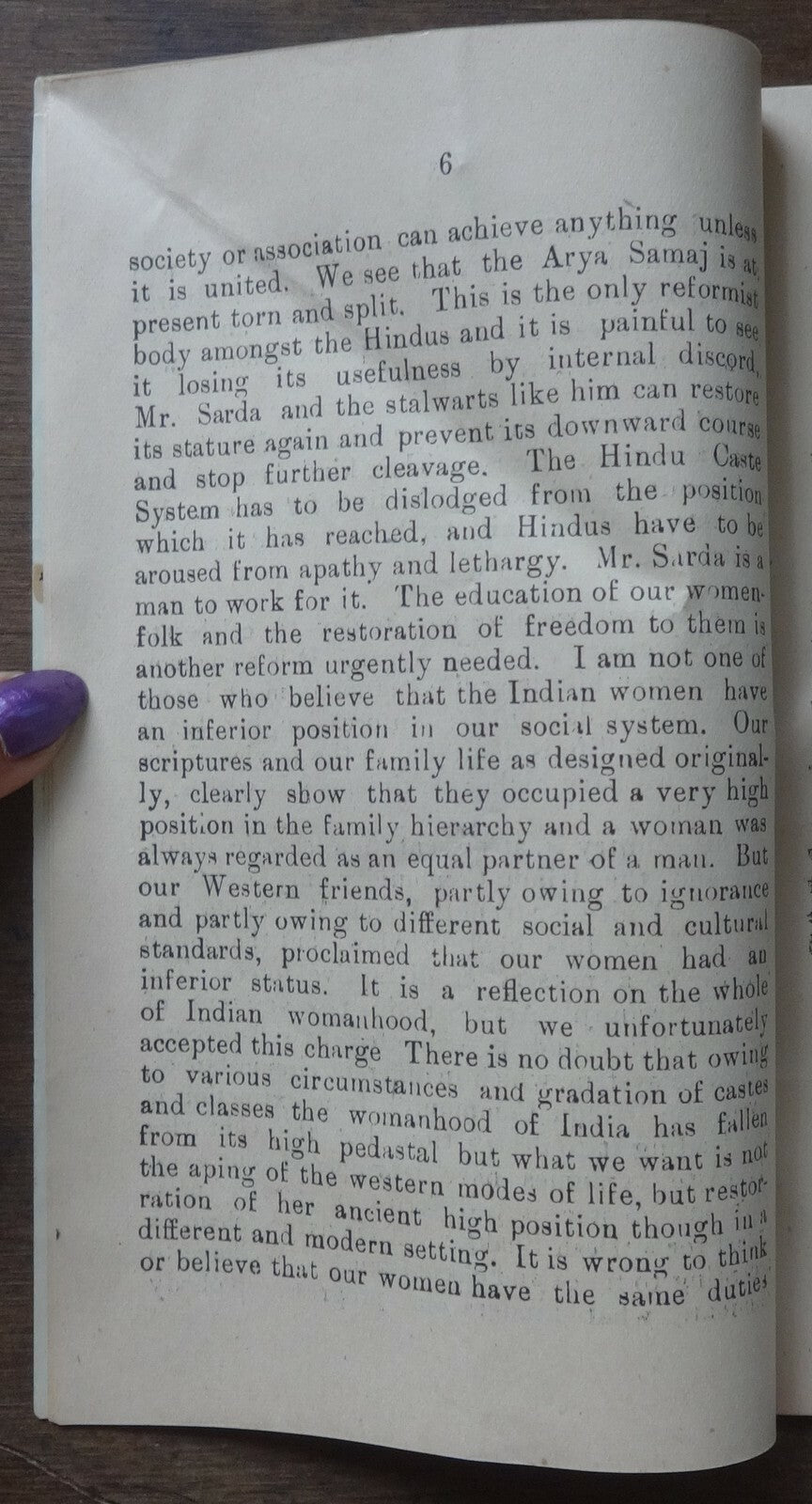 India 1944 Hindu Mahasabha booklet 2nd DICTATOR HYDERABAD etc