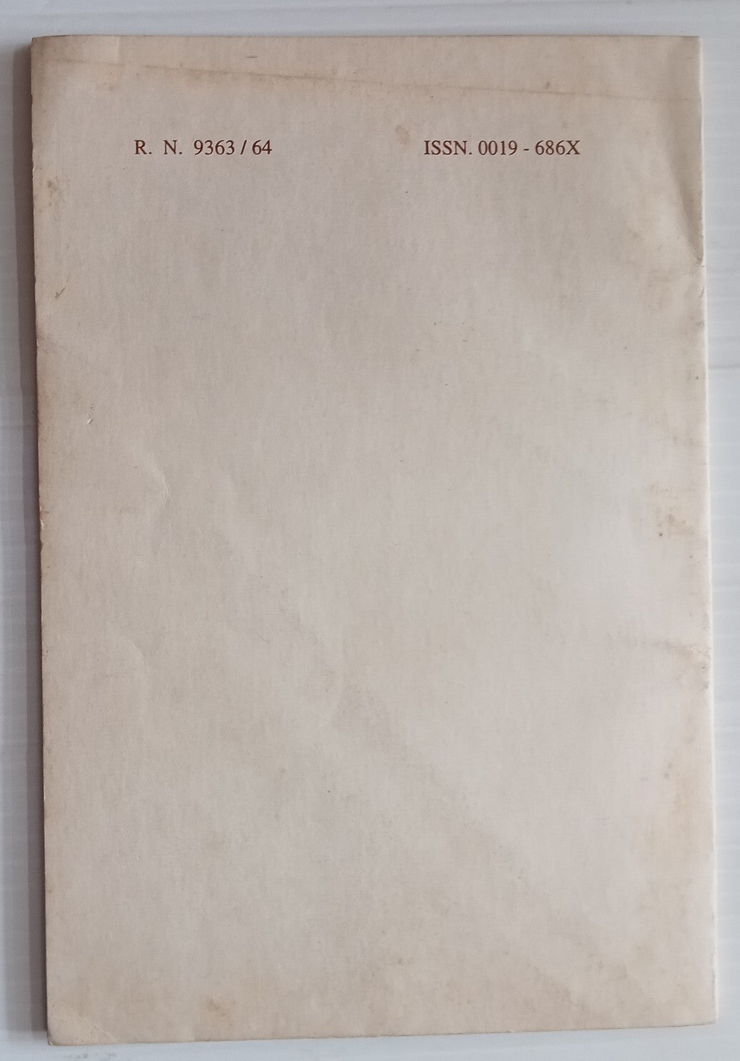 AOP India Indica Heras Institute of Indian History & Culture Journal 1998