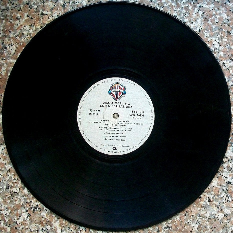Luisa Fernanda Disco Darling WB India 12" LP