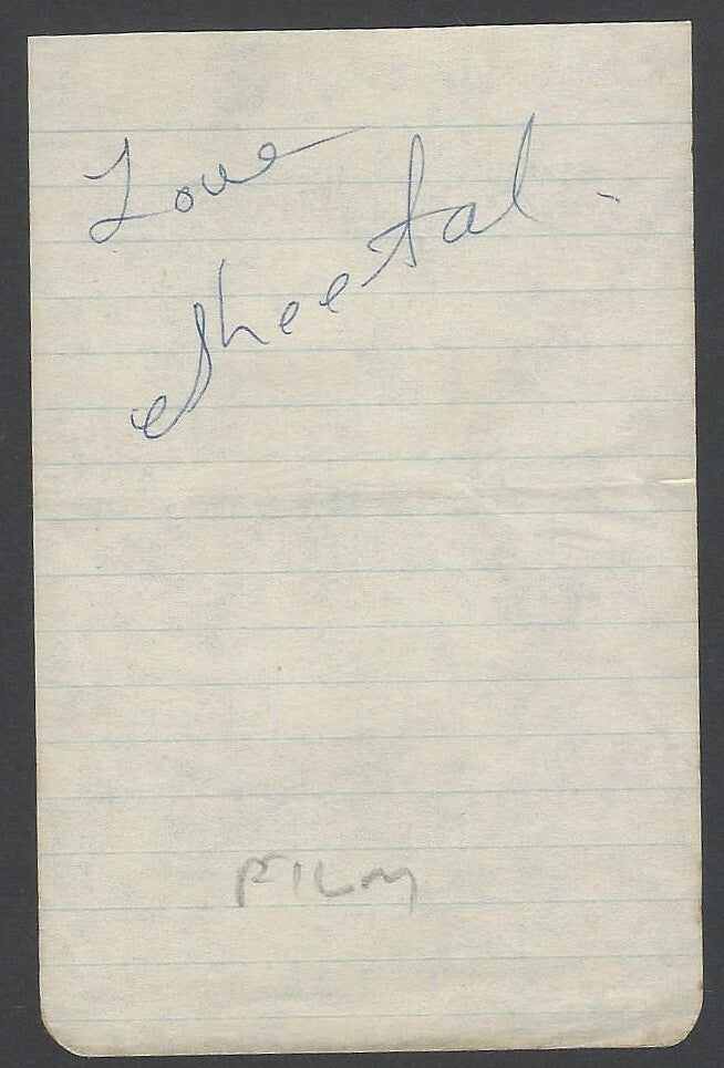 AOP Bollywood SHEETAL KSHIRSAGAR autograph 