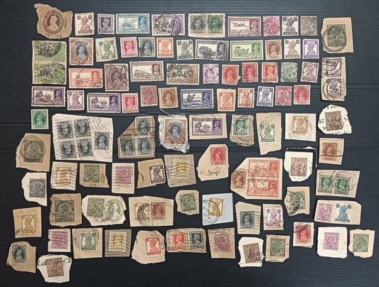 India pre 1947 on & off paper accumulation (100+ stamps)