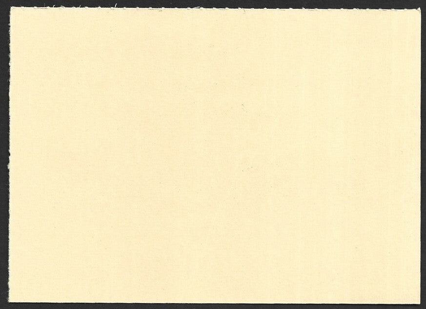 India 25p Meghdoot Gandhi postal stationery card PRINTING error