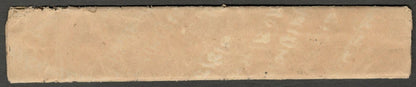 India Jaipur 1894 pre stamp cover red paid hs Jaipur to Dooni
