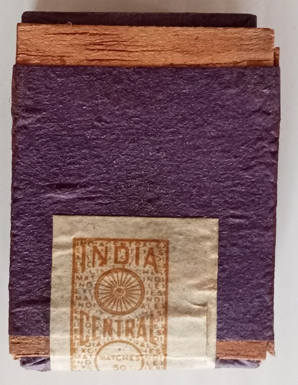 India vintage matchbox SANGU