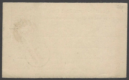 India On H M’s Service 1/4a postal card canc. SIMLA / L duplex