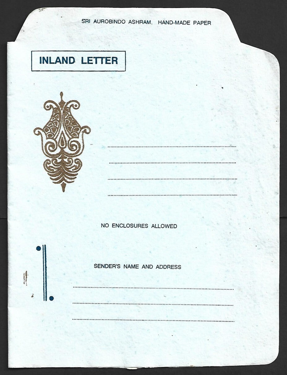 AOP India Sri Aurobindo Ashram vintage stationery (8)