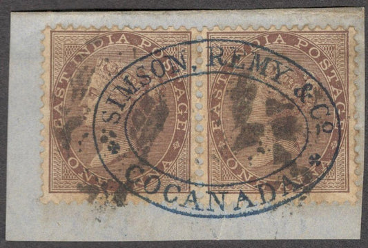 India Forwarding Agent SIMPSON REMY & CO. COCANADA on piece