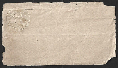 AOP India QV env fragment canc sc "M.O.RAWALPINDI/R.S./19 NO 99/O.  30"