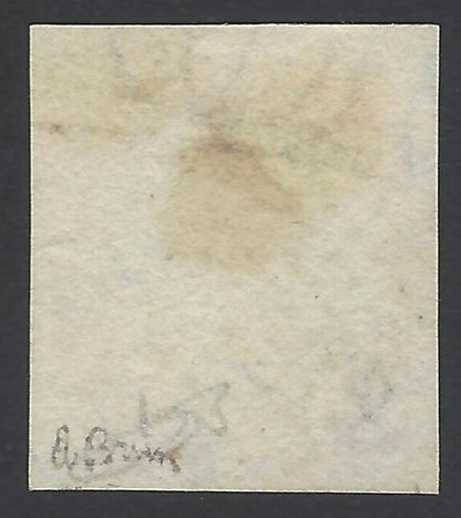 India 1854 4as Frame Die 1 Head Die 3 3rd printing used SG 21 £2250