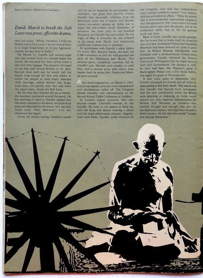 India SPAN Oct 1964 issue GANDHI: THE GREAT DISSENTER etc