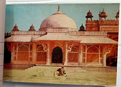 AOP India SARNATH vintage tourist booklet of 10 postcards