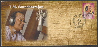 India 2016 Legendary Singers of India set of 10 private FDC First Day covers