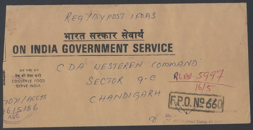 AOP India registered FPO covers 19080s (10)