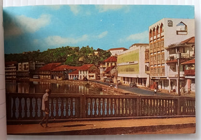 AOP India DAMSAN GOA vintage souvenir booklet of 10 postcards