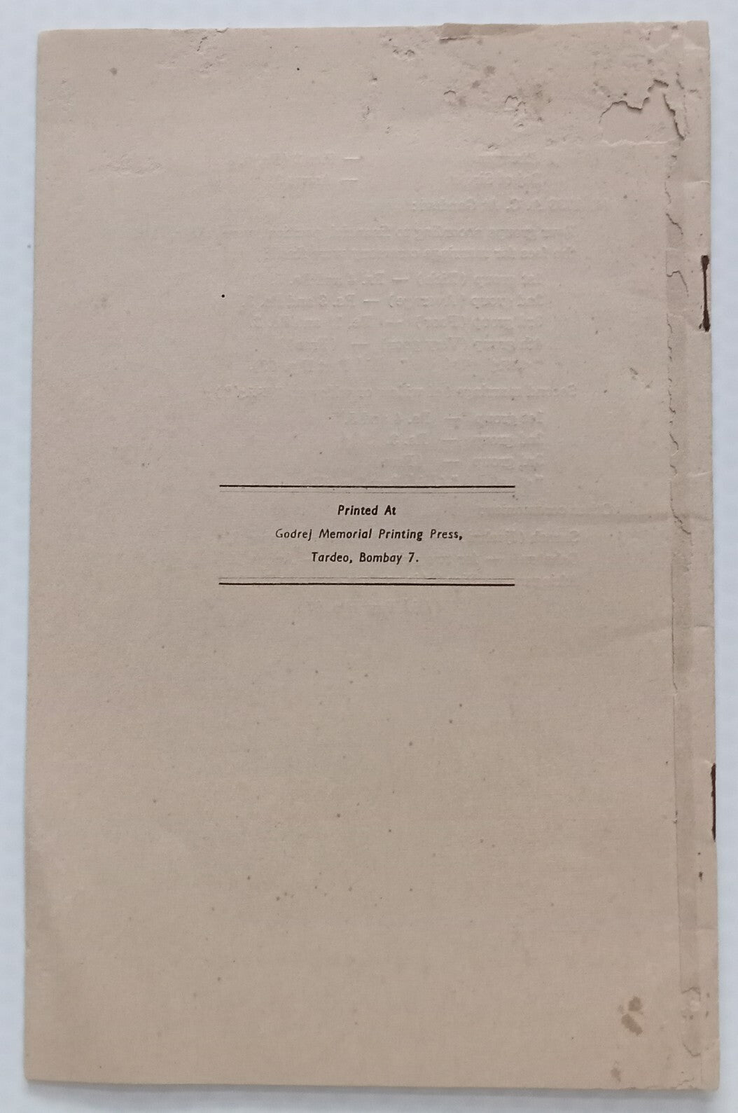 AOP The Priestly Class & the improvement of its condition 19pgs - India Parsee