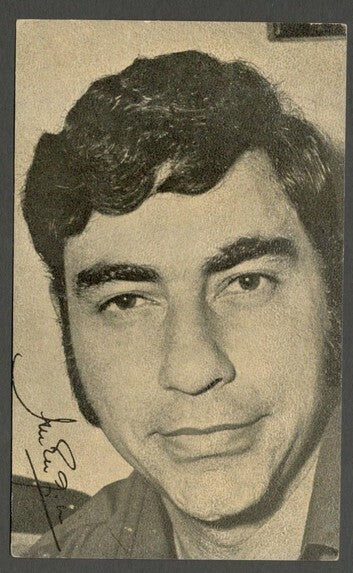 AOP India Bollywood vintage postcard sized card AMJAD KHAN