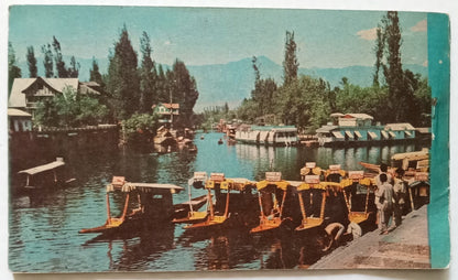 (AOP) India - Jammu and Kashmir vinatage booklet of 10 postcards